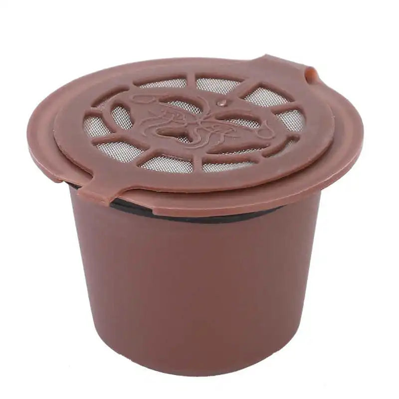 3pcs wiederverwendbare Kaffeekapseln Filter Nachfüllbare Kapseln Tasse für Kapsel Kaffeemaschinezubehör geeignet