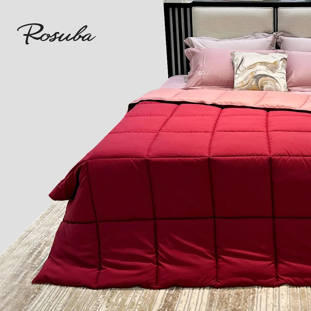Luxury Down Alternative Comforter All Season Duvet Insert Microfiber Quilt Classic Box Stitched with Corner Tabs