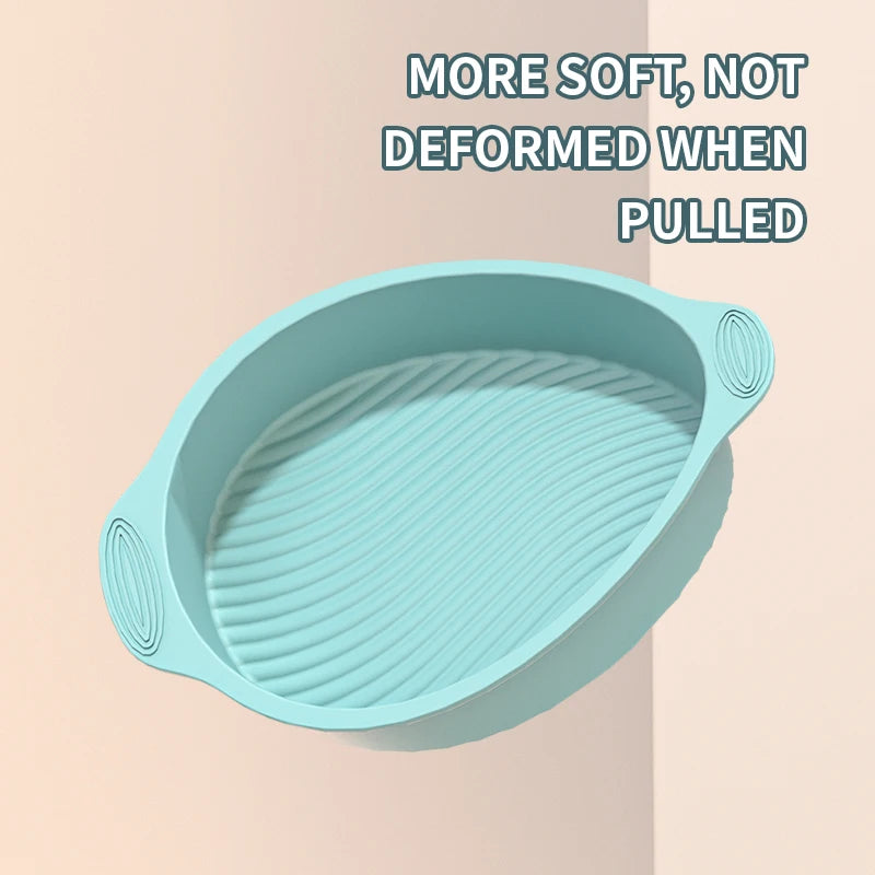 3D silikon kakeform dekorere verktøy diy konditor bakeverktøy for kakepanne kjøkken fløyt rørpanne bakeware airfryer tilbehør