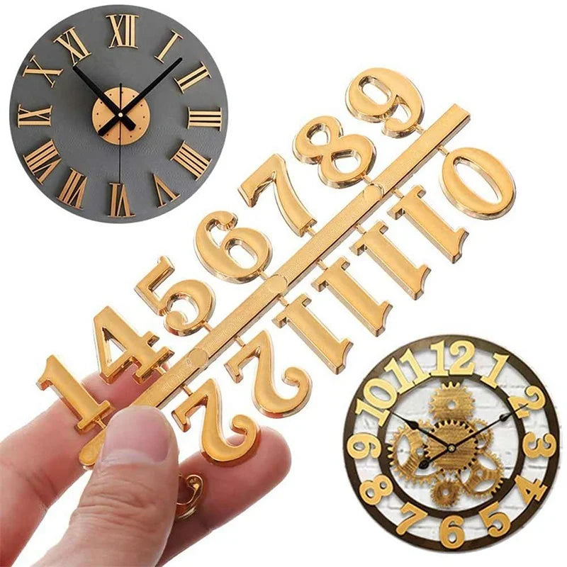 1 conjunto de números romanos de material artesanal restaurar ferramentas de reparo digital Numerais de relógio Acessórios