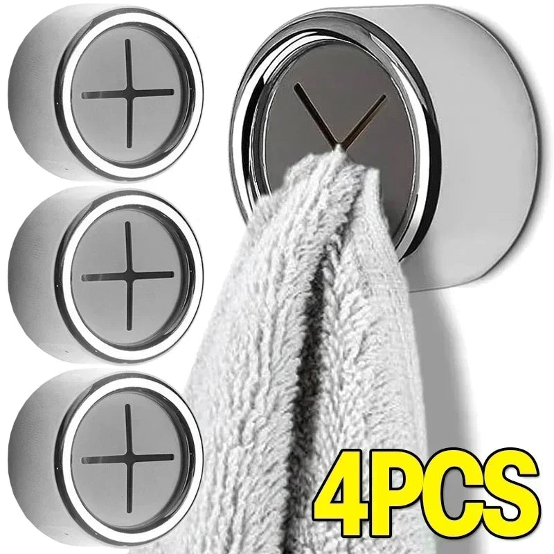 4/1PCS Samoled Adhesive Holder Glug Holder namontované koupelnové organizátory organizátorů koupelny Háky na ručníky Úložné stojan na kuchyňské hadry