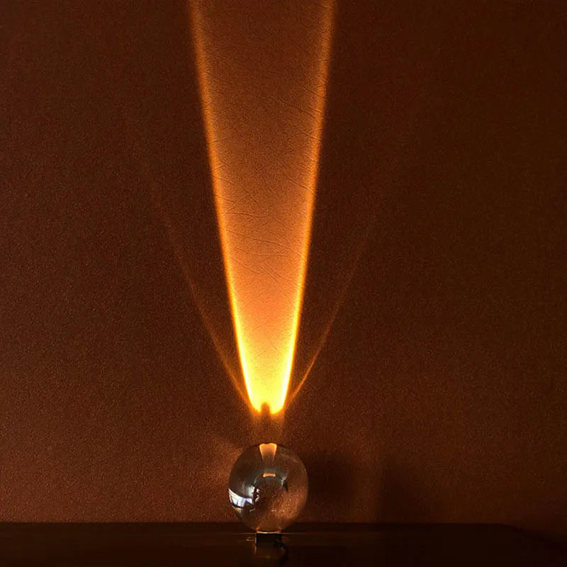 Italienische Designertischlampe LED Kristall Auge des Himmels kostenlose Schiffsschifffahrtslampen lebende Schlafzimmer Dekor Leichte Nacht Projektor