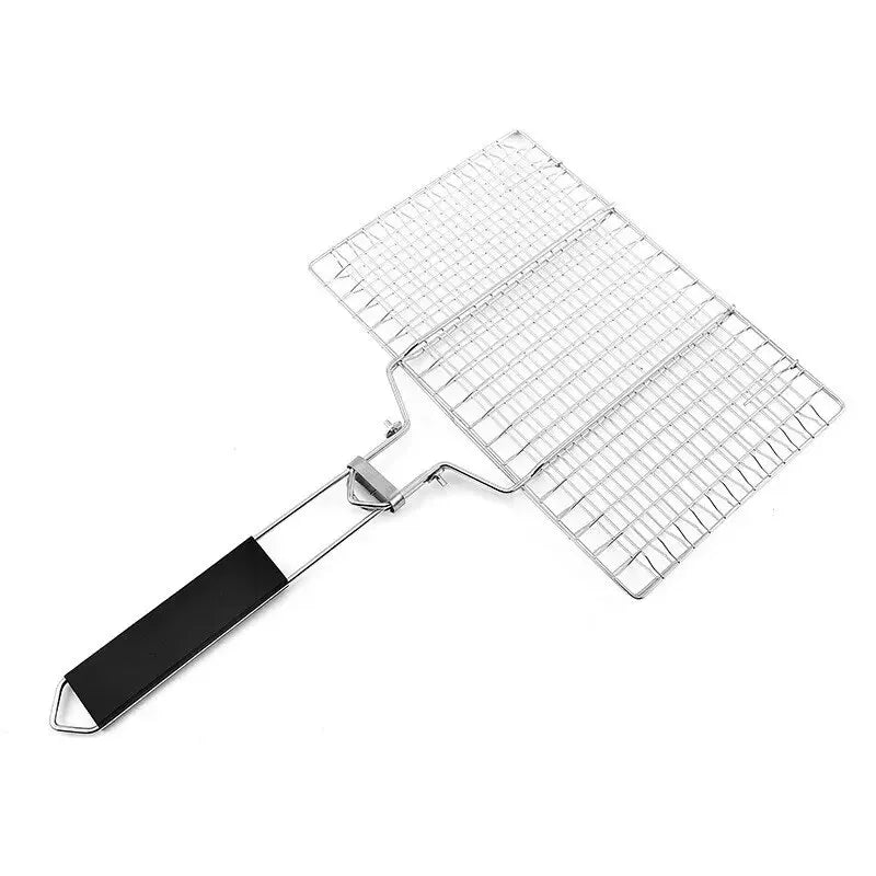304 Aço inoxidável churrasco de malha não bastão grelha grelha de malha