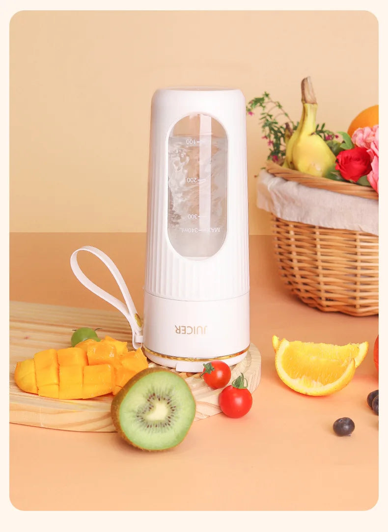 Juicer Cup Wireless Charging Small Portable High Quality Macaron Color Juice Cup Home Multifonctional Automatic Fruit Blender