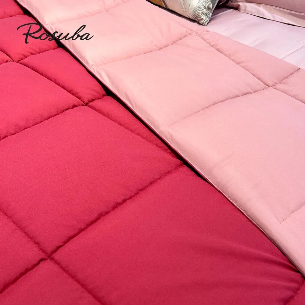 Luxury Down Alternative Comforter All Season Duvet Insert Microfiber Quilt Classic Box Stitched with Corner Tabs