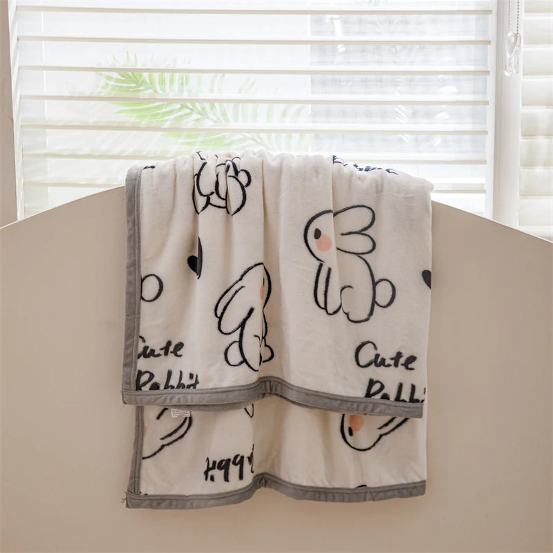Yanyangtian Winter herfst Warm Plaid Deken pluche warmte comfortabele sprei op het bed Soda beddeksel voor kinderen 150 230