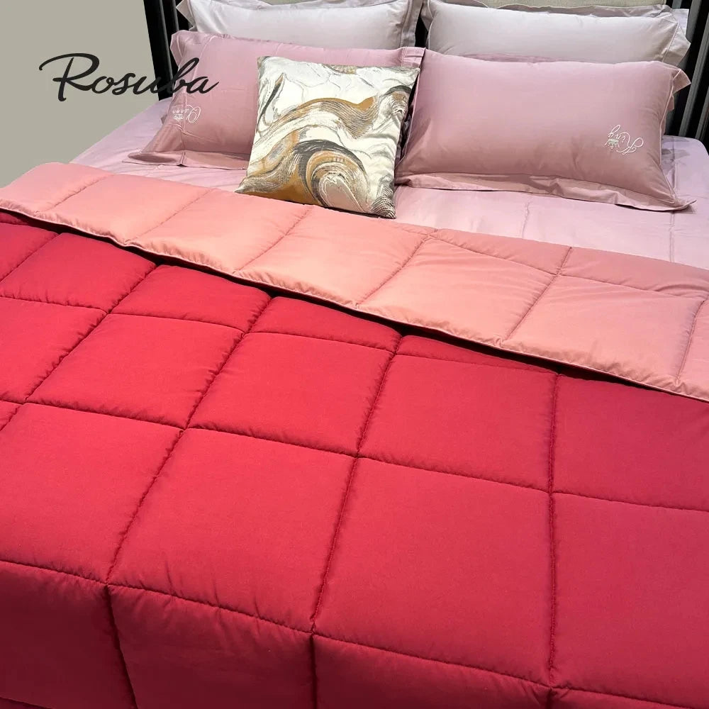 Luxury Down Alternative Comforter All Season Duvet Insert Microfiber Quilt Classic Box Stitched with Corner Tabs