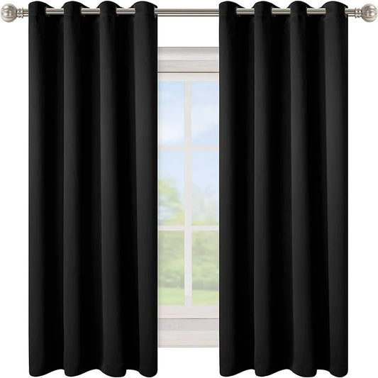 1 Panel MODERNÍ záclony pro obývací pokoj High Shaing Curtain90% pro zatemňovací ložnici Curtain Silné zaznamenání Dveře