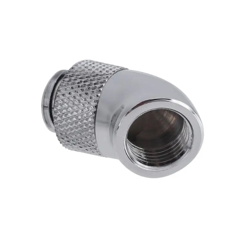 G1/4 Screw Thread 45 Degree Elbow Rotation Brass Adapter Connector Fitting PC Computer Water Cooling System Accessories