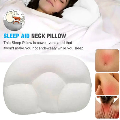 Oreiller de sommeil global Sleet Sleeper Mémoire mousse douce Orthopedic Necy Oreiller Doule Release 3D Cou