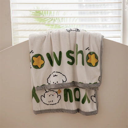 Yanyangtian Winter herfst Warm Plaid Deken pluche warmte comfortabele sprei op het bed Soda beddeksel voor kinderen 150 230