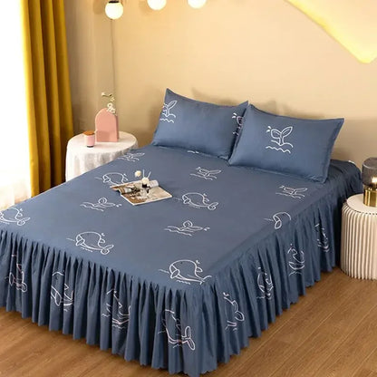 Draps de lit chambre moderne protectrice confortable confortable matelas adapté à la peau