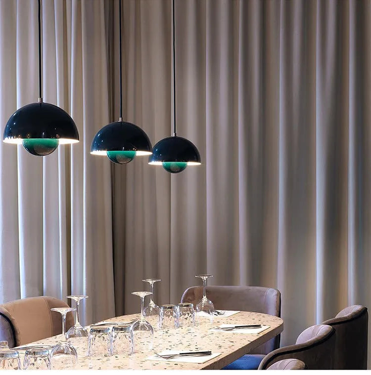 23 cm kreativer Kronleuchter Schlafzimmer Studien Restaurant Anhänger Lichter Dekorative Lampe Mehrfarben optionale moderne Bud Innenbeleuchtung