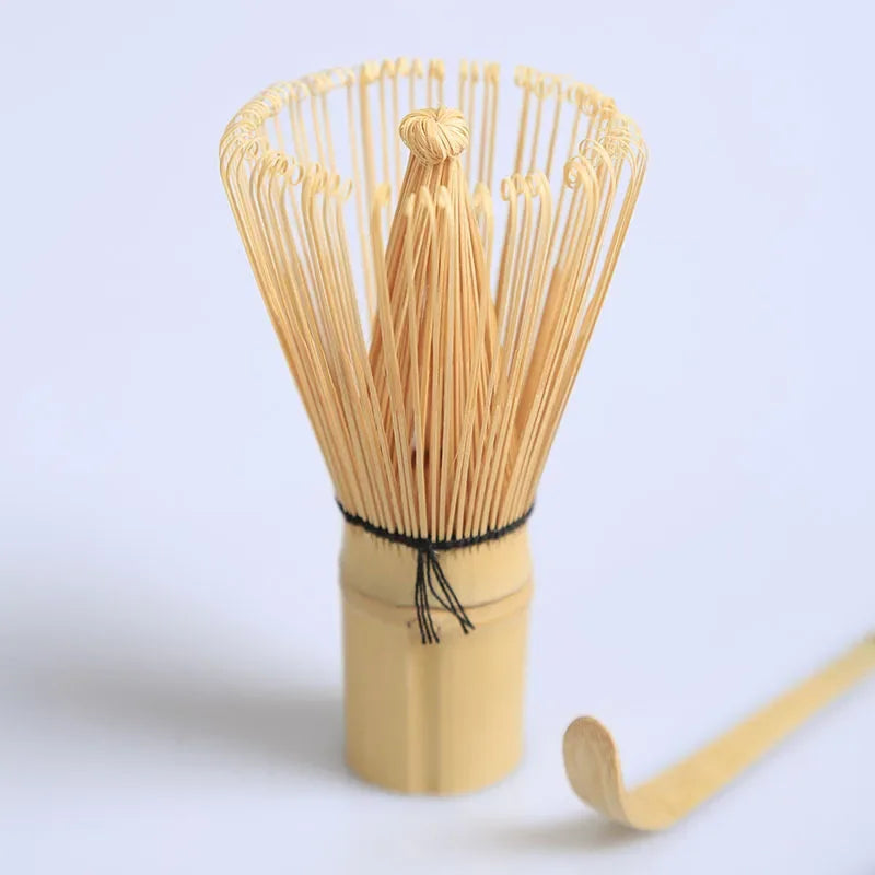 3gab/komplekts tējas komplekts japāņu tējas komplekta matcha slotiņa (chasen) tējas karote un kausiņa (chashaku) matcha teaset bambusa piederumi