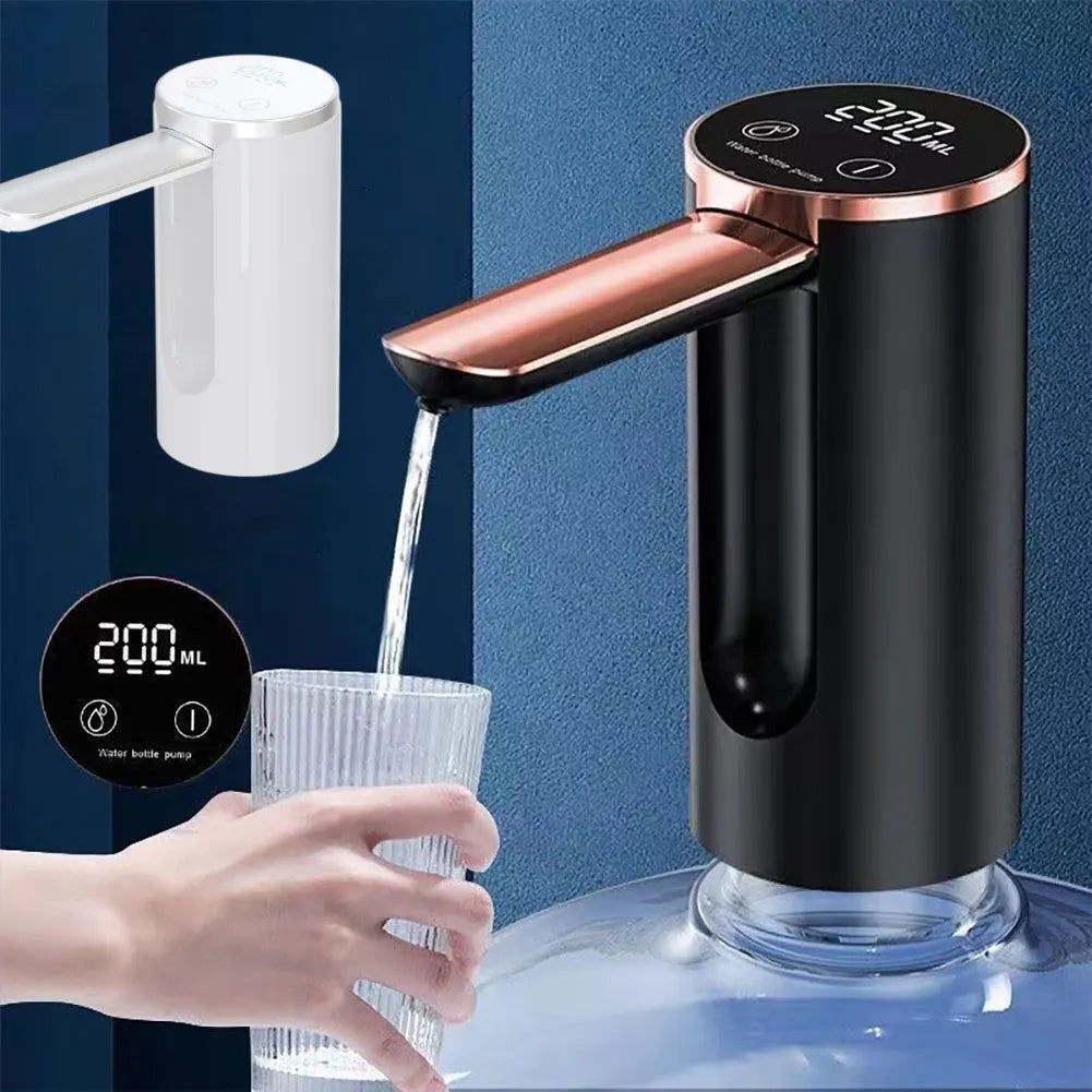 Pompa per galloni d'acqua elettrica automatica Dispenser Electric Magic Tap Bottle Acqua Pompa Desktop USB Pompa dell'acqua ricaricabile