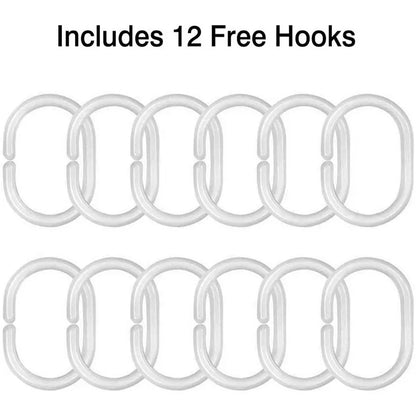 Gaslight Gatekeep Girlboss Psycho Halloween Decoration Disque Curtain de douche avec œillets et crochets pour décor de salle de bain