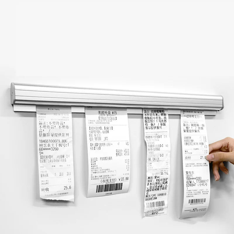 30-40 cm per la scheda della carta organizzatore in lega di carta per la ricevuta di fattura delle fatture per fattura del portamette di fatturare per documenti Strumenti di archiviazione