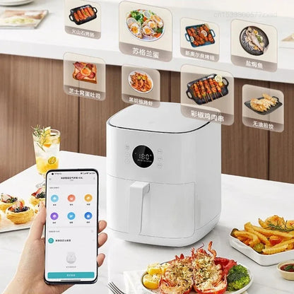 Xiaomi Mijia Air Fryer 4.5L Multifunctional Household Low Oil and Light Fat Fryer Intelligent NTC Electronic Temperature Control