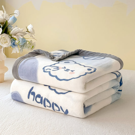Yanyangtian Winter herfst Warm Plaid Deken pluche warmte comfortabele sprei op het bed Soda beddeksel voor kinderen 150 230