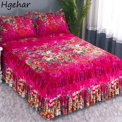 Draps de lit chambre moderne protectrice confortable confortable matelas adapté à la peau