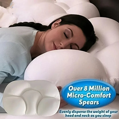 Oreiller de sommeil global Sleet Sleeper Mémoire mousse douce Orthopedic Necy Oreiller Doule Release 3D Cou
