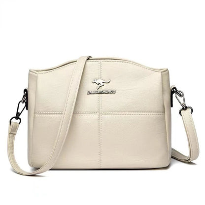 Mote kvinnelig høykvalitets myke skinnveske damer håndvesker 2023 kvinner skulderveske små crossbody vesker for kvinner sac a main