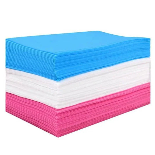 100 pezzi/lotto foglio monouso sottile cover del letto traspirante per il tatuaggio del salone di bellezza Spa Tatuaggio Tabella 80x180/80x190cm
