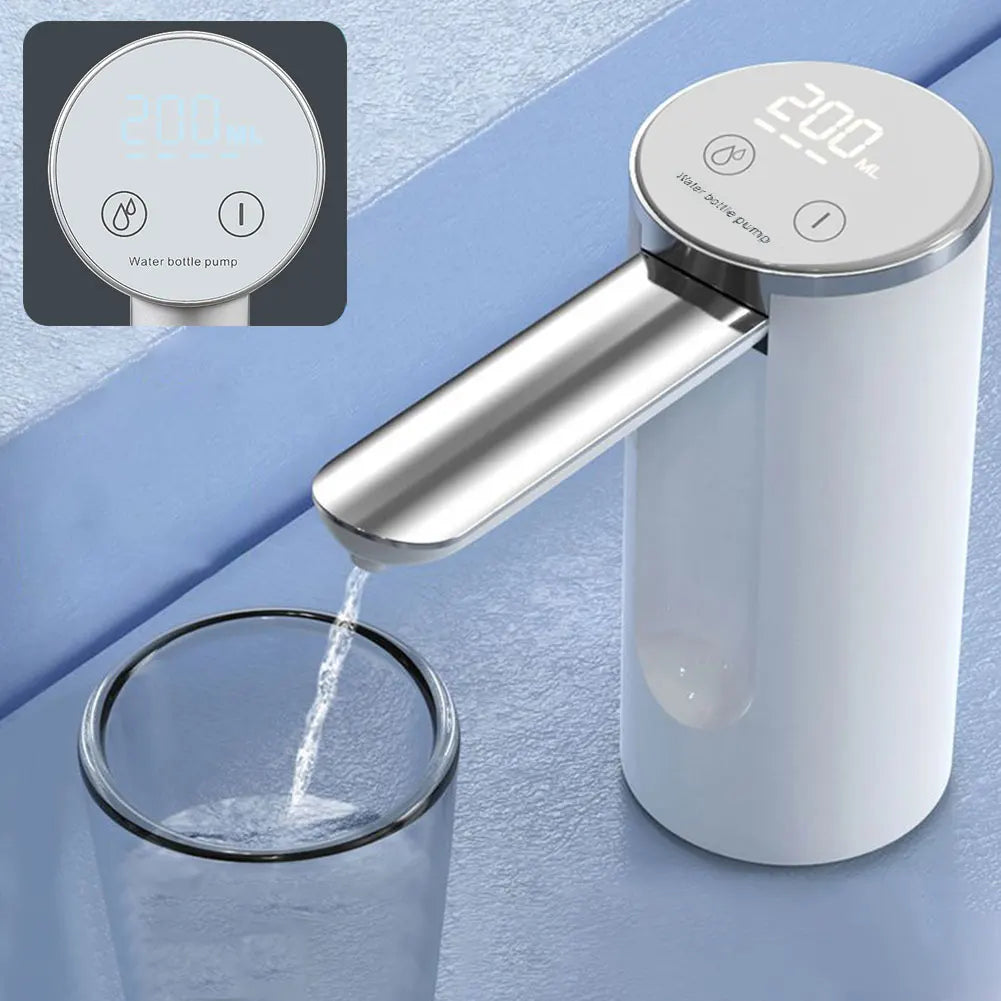 Pompa per galloni d'acqua elettrica automatica Dispenser Electric Magic Tap Bottle Acqua Pompa Desktop USB Pompa dell'acqua ricaricabile