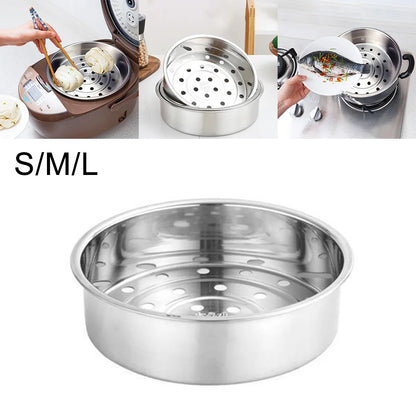 Steam Basket Rice Cooker Steaming Rack Stand 304 Stainless Steel Thickened Deepened Steam Stand Kitchen Cookware Parts Durable