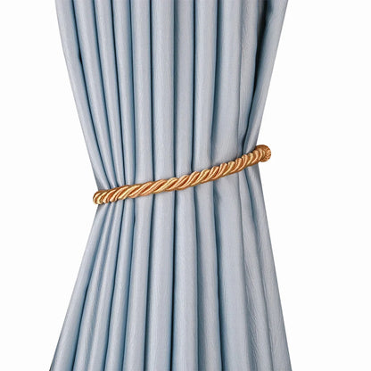 1pc handgemaachte Weave Curta Tieback Gold Curta Holder Clip Buckle Roppel Home Facility Accessoiren Accessoiren