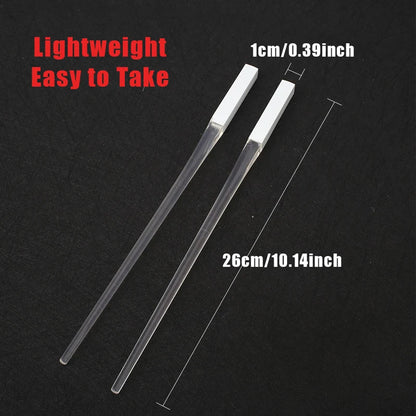 1pair LED CHOPSTICS LUMINÉS LIMENTS LEAU LA PARTIE DE DINNING