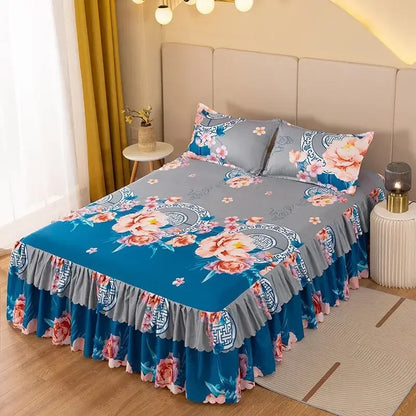 Draps de lit chambre moderne protectrice confortable confortable matelas adapté à la peau