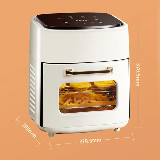 15l grouss Multifunktioun digital Air Frité ouni Ueleg eliminéiert, Dehydorator, Uewen Touch Scryer Rorsitable Fenster