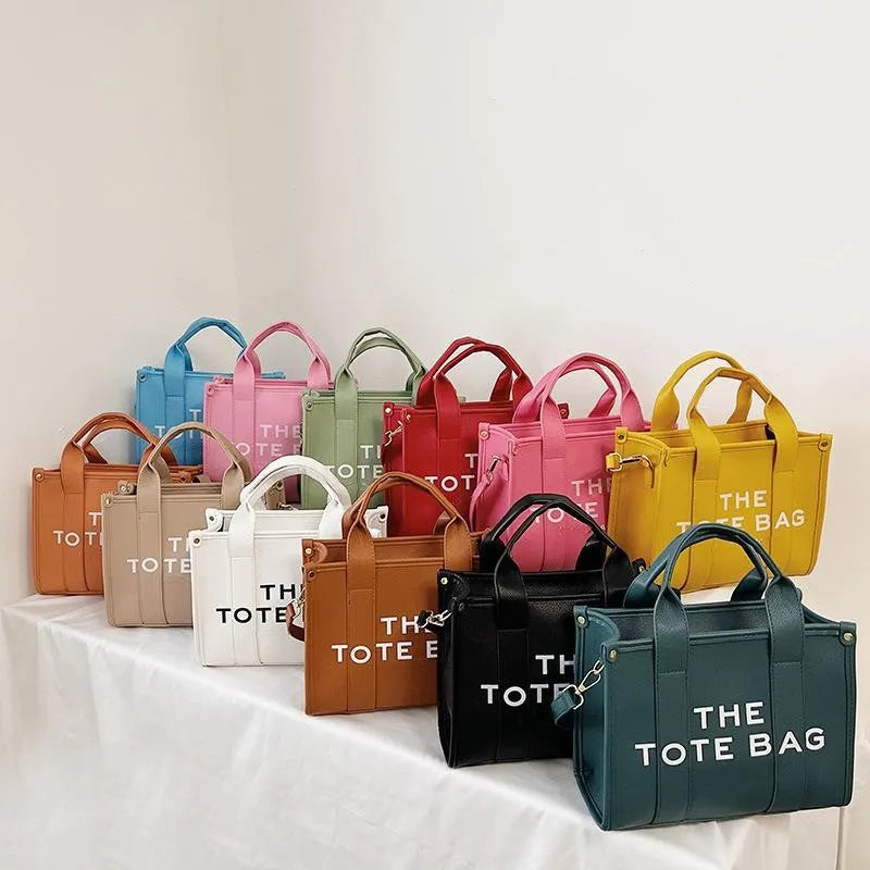 Tote taška pro ženy, trendy kožená kabelka, kabelka s horní držadlem, příležitostná taška Crossbody