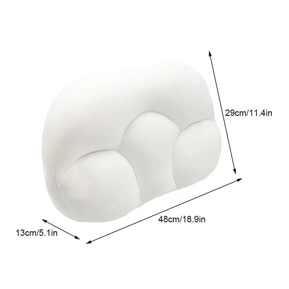Oreiller de sommeil global Sleet Sleeper Mémoire mousse douce Orthopedic Necy Oreiller Doule Release 3D Cou