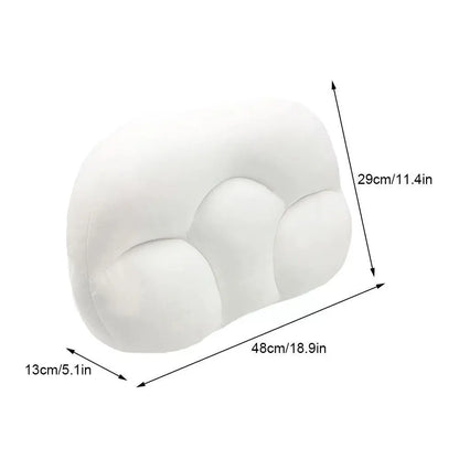 Oreiller de sommeil global Sleet Sleeper Mémoire mousse douce Orthopedic Necy Oreiller Doule Release 3D Cou