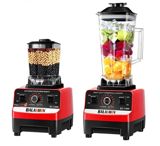 2000W Herce Duty Commercial Grade Mixer Mixer odšťavňovač ovocný kuchyň robot ledové smoothies mixér Vysoko energetický výrobce šťávy Crusher