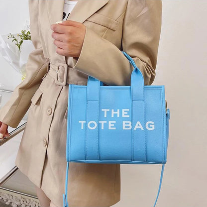 Tote taška pro ženy, trendy kožená kabelka, kabelka s horní držadlem, příležitostná taška Crossbody