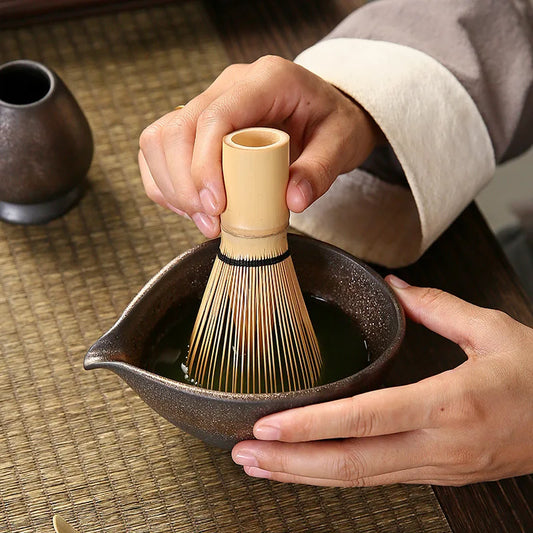 Accessori per ciotola da tè in ciotola in ceramica cupo da 1 pc per ciotola da tè giapponese matcha mixing culotta cucina colpistica matcha whisk
