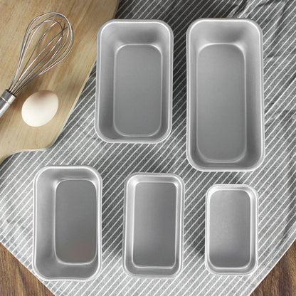 12-20cm rektangel kakeform aluminium legering brød dessert mold non-stick diy kake bakeware brownie mold for kjøkkenbaking