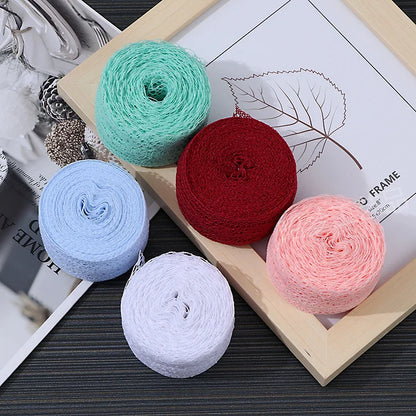 10 yard Kiváló minőségű gyönyörű, fehér csipke szalag szalag 40 mm -es csipke díszítés DIY hímzett dekorációhoz afrikai csipke szövet
