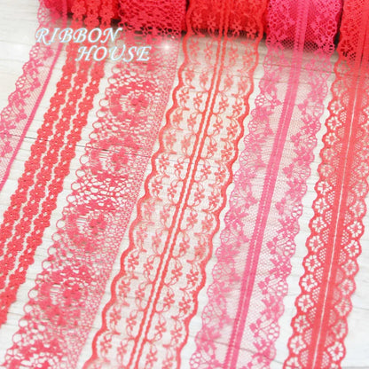 (10 krajkových/lot) bílá textilie Webbing Dekorace Krásné dárkové balicí materiál Stužky mix