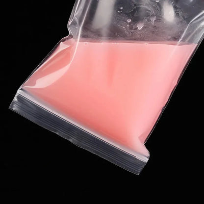 300/100pcs Transparentní zip tašky na potravinové šperky Vakuum Úložný taška plastová zahušťová reclosable Poly Bag Kitchen Organization Package