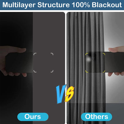 100% zatemňovací záclona s přísavným pohárem UV blokovací okna Drapes Blinds Full Shades Panel DIY Portable Film SunShade Cover