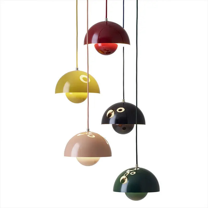23 cm kreativer Kronleuchter Schlafzimmer Studien Restaurant Anhänger Lichter Dekorative Lampe Mehrfarben optionale moderne Bud Innenbeleuchtung