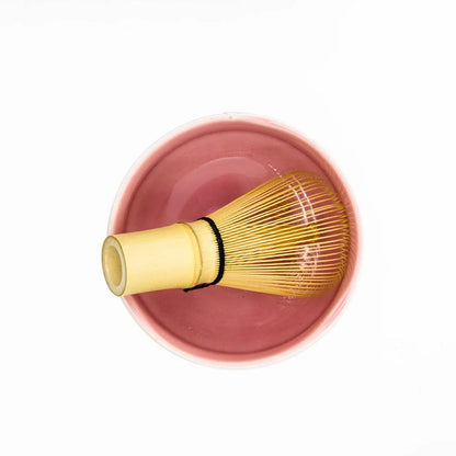 1/3/5PCS japāņu keramikas spīdīgi rozā matcha bļoda macha tējas slotiņa Chawan Chasen Holder Scoop Sifter Cup ceremonijas dāvanu komplekts